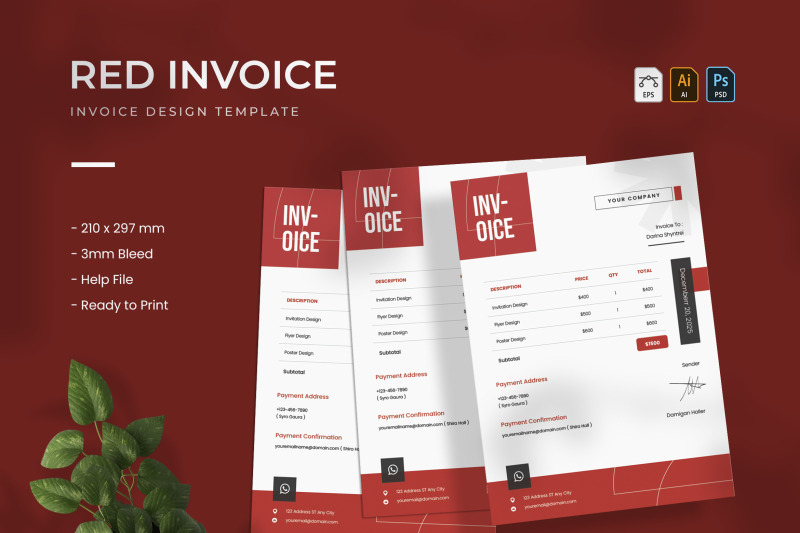 red-invoice