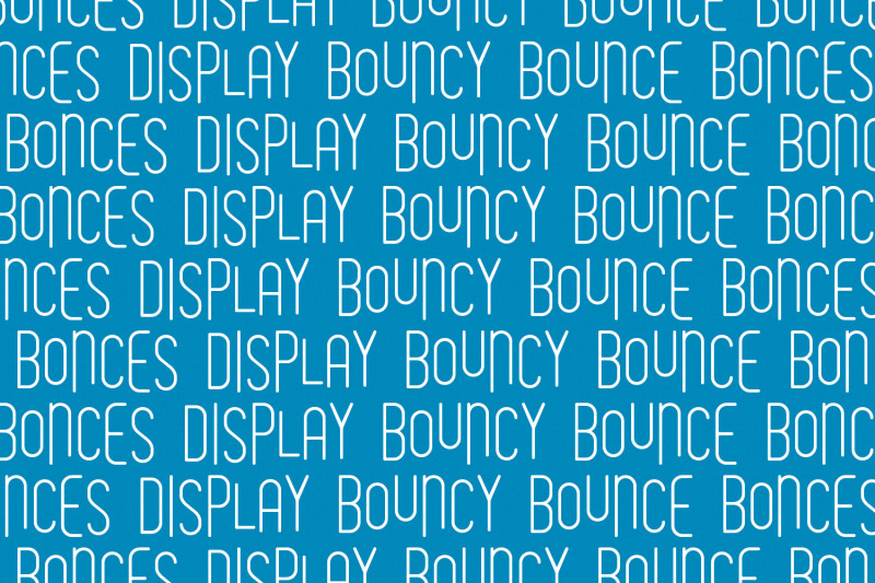 bonces-bouncy-sans-display-font