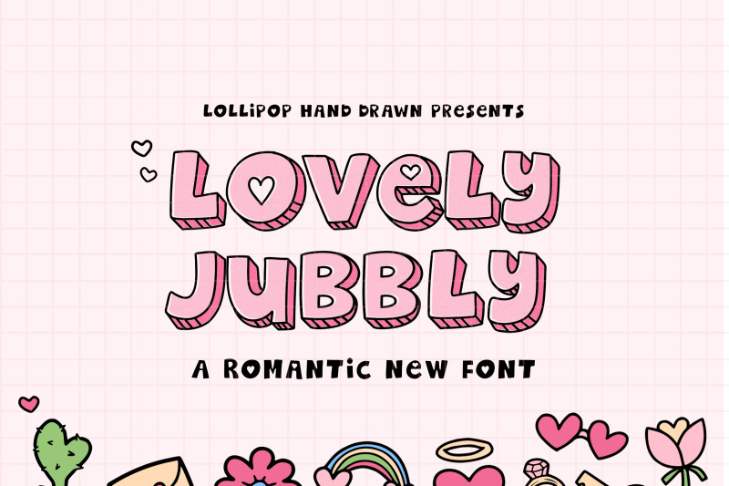 lovely-jubbly-trio-thick-fonts-craft-fonts-cricut-fonts