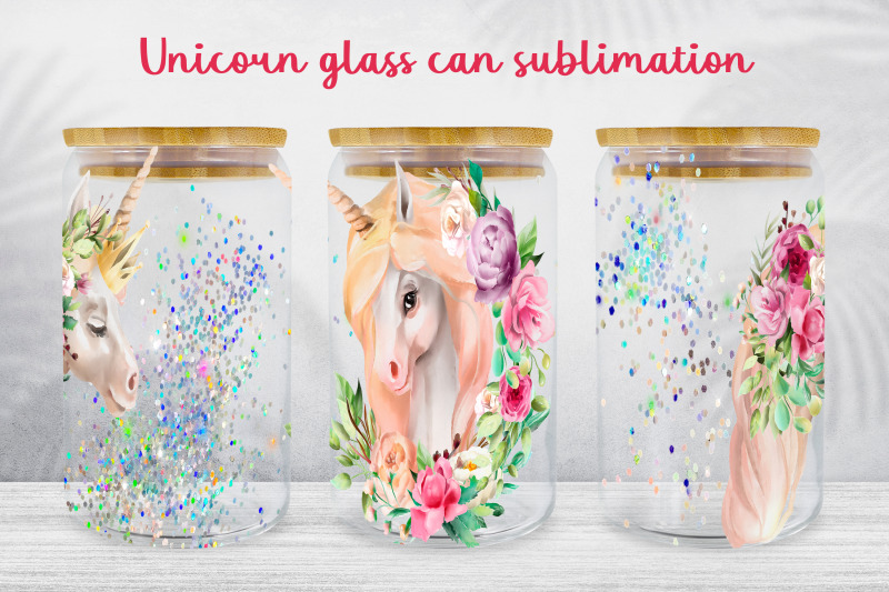 unicorn-glass-can-wrap-glitter-libbey-glass-can-sublimation