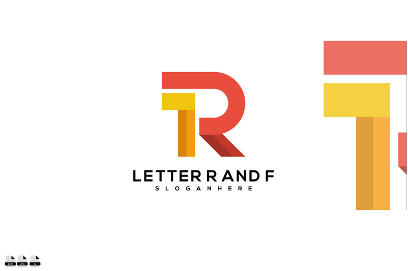 letter-r-and-f-vector-logo-design-template