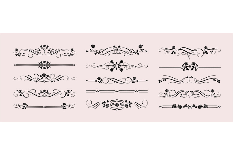 gothic-rose-dividers-gothcore-borders-with-vintage-calligraphic-flour