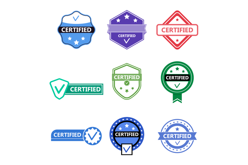 certified-product-and-partner-of-label-and-badge-of-collection