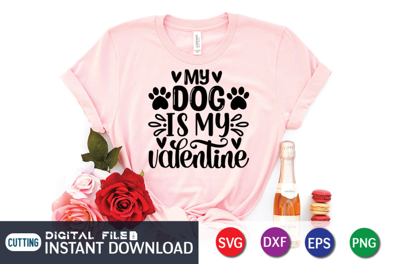 my-dog-is-my-valentine-svg