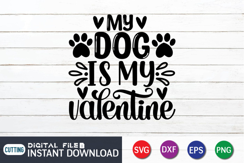 my-dog-is-my-valentine-svg