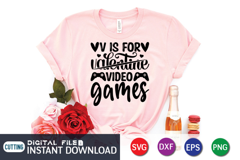 v-is-for-valentine-video-games-svg