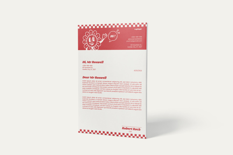 ice-cream-shop-letterhead