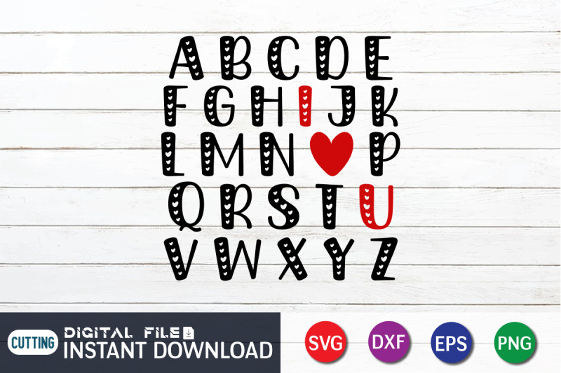 alphabet-i-love-you-t-shirt-svg