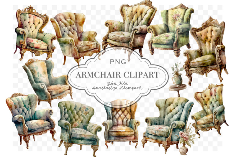 armchair-clipart-png