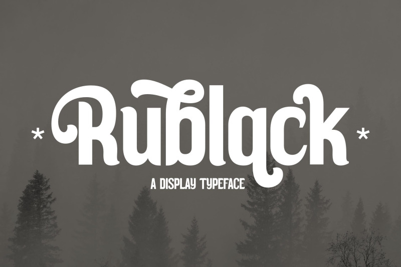 rublack-typeface