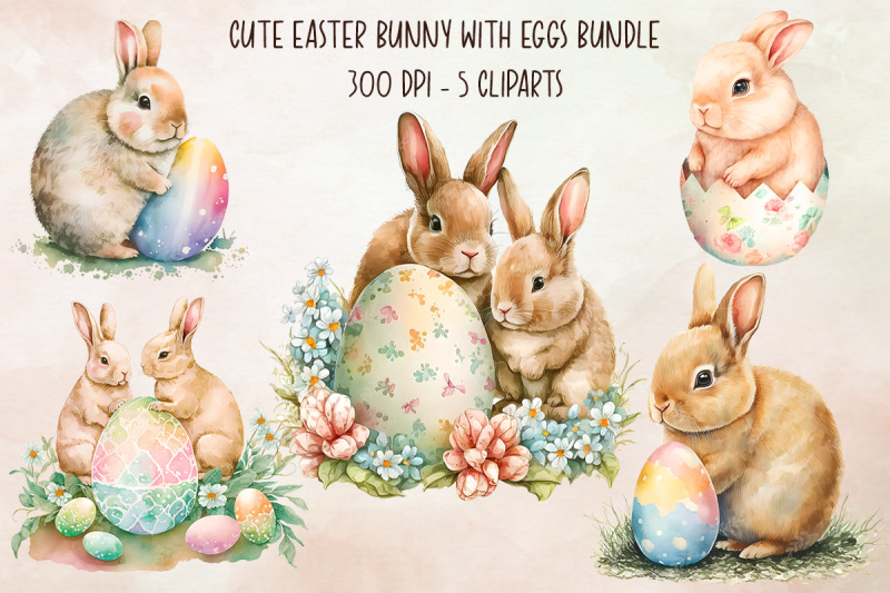 cute-easter-bunny-with-eggs-bundle