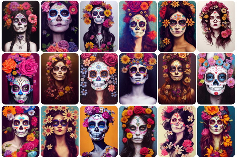 160-high-resolution-vibrant-sugar-skull-images-perfect-for-day-of