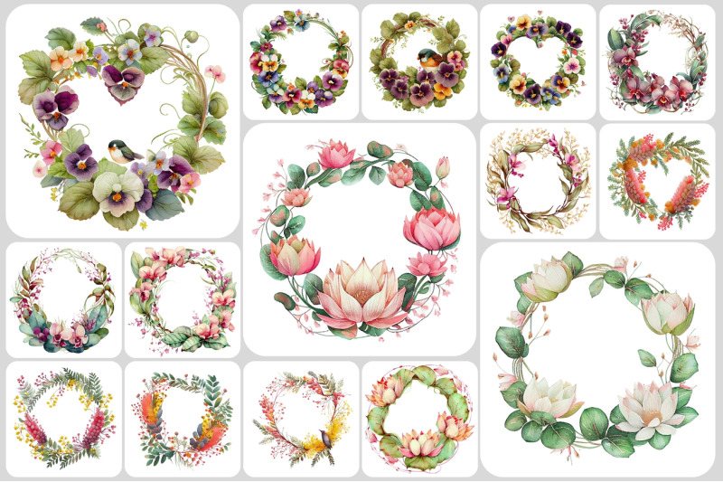180-stunning-floral-wreath-transparent-images-wedding-valentine