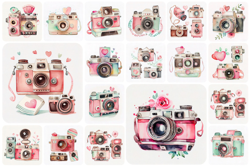 vintage-camera-love-a-valentine-039-s-day-clipart-collection