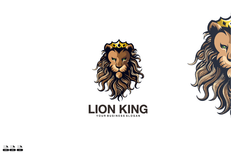 lion-king-vector-logo-design-illustration