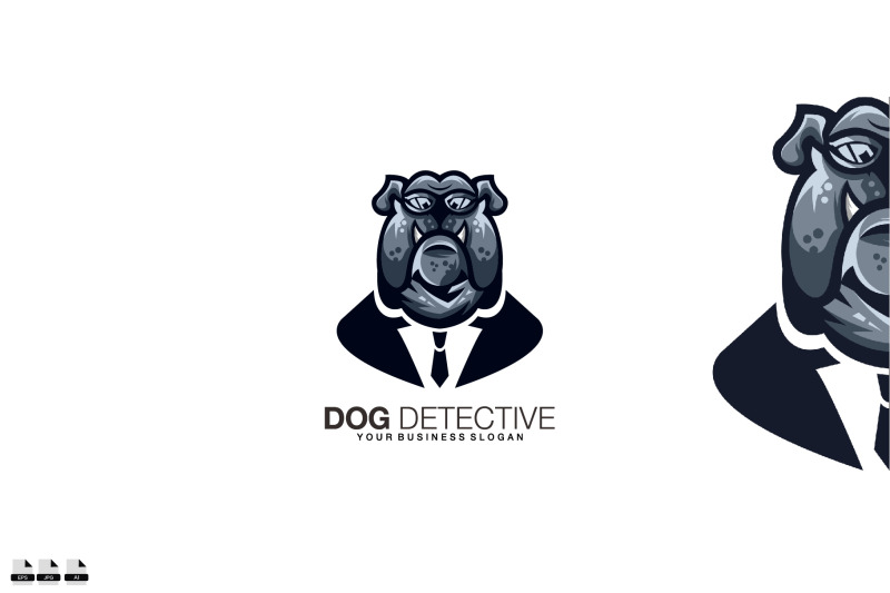 dog-detective-vector-logo-design-illustration-icon