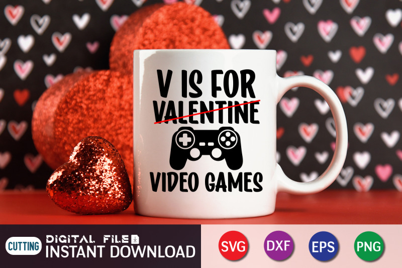 v-is-for-valentine-video-games-svg