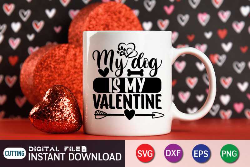 my-dog-is-my-valentine-svg