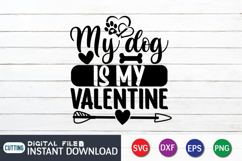 my-dog-is-my-valentine-svg