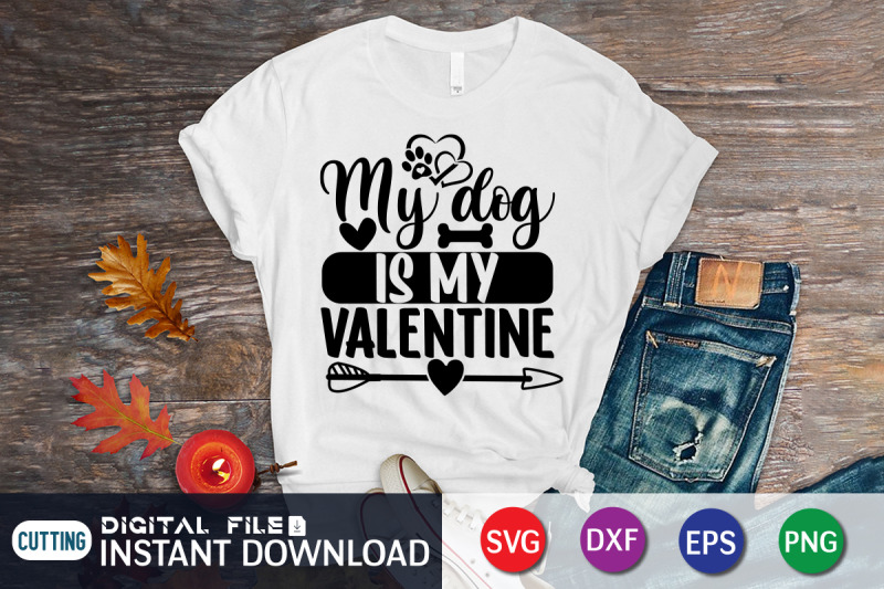 my-dog-is-my-valentine-svg