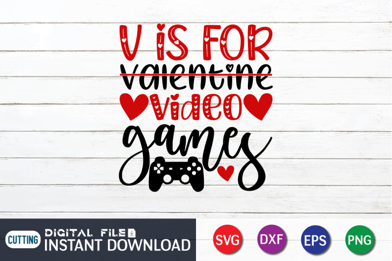 v-is-for-valentine-video-games-svg