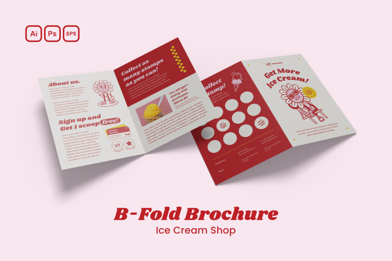 ice-cream-store-bifold-brochure