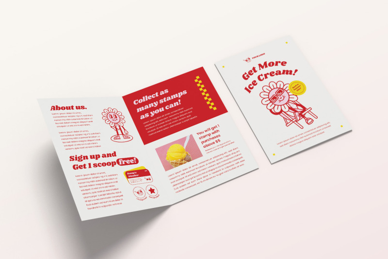 ice-cream-store-bifold-brochure