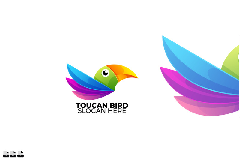 toucan-logo-design-illustration-colorful