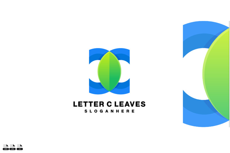 letter-c-design-logo-icon-gradient-colorful