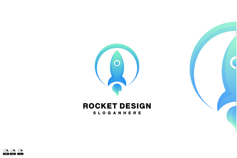 rocket-design-logo-gradient-color-icon