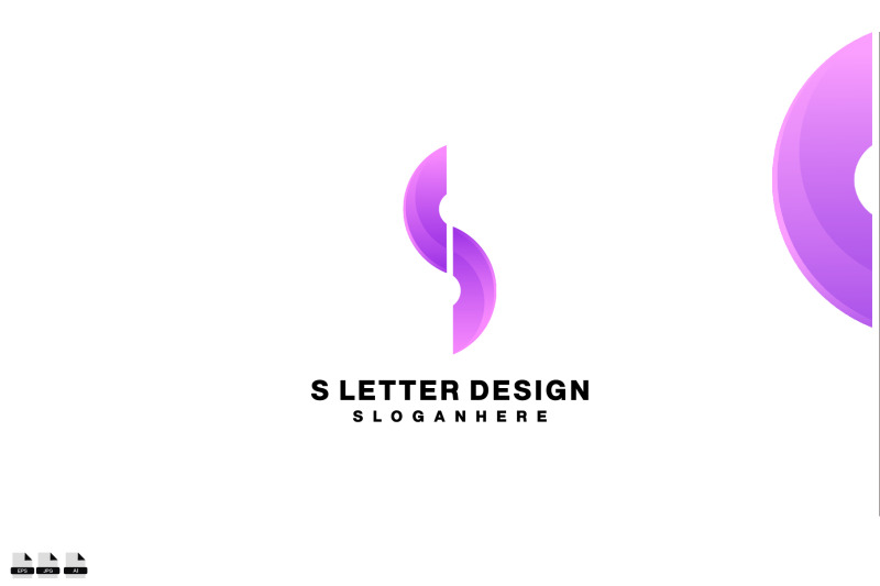 letter-s-design-logo-gradient-color-symbol