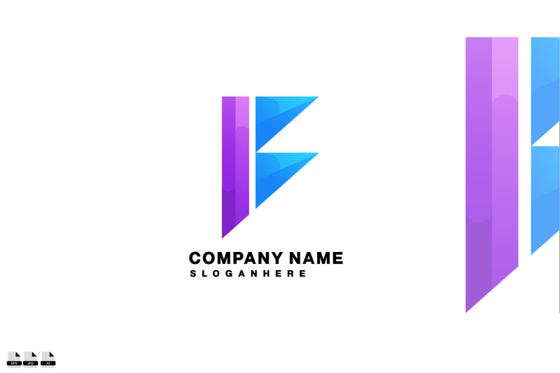 company-name-logo-design-gradient-colorful