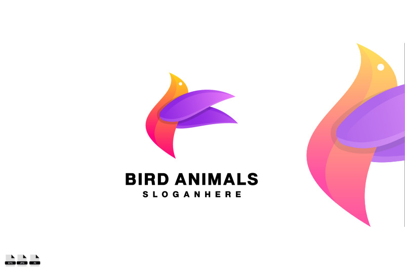 bird-animals-logo-design-colorful-icon-vector