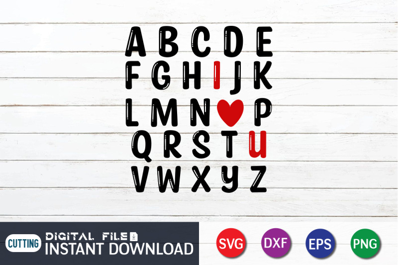 alphabet-i-love-you-t-shirt-svg