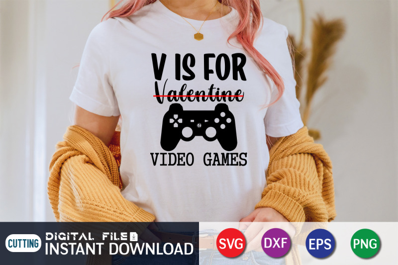 v-is-for-valentine-video-games-svg