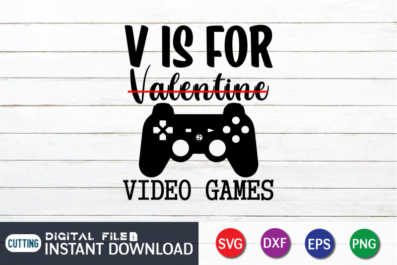 v-is-for-valentine-video-games-svg