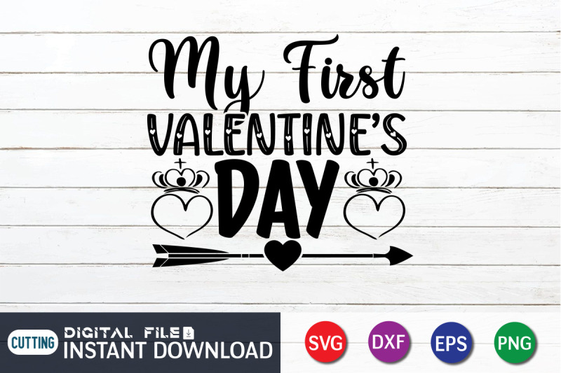 my-first-valentines-day-svg