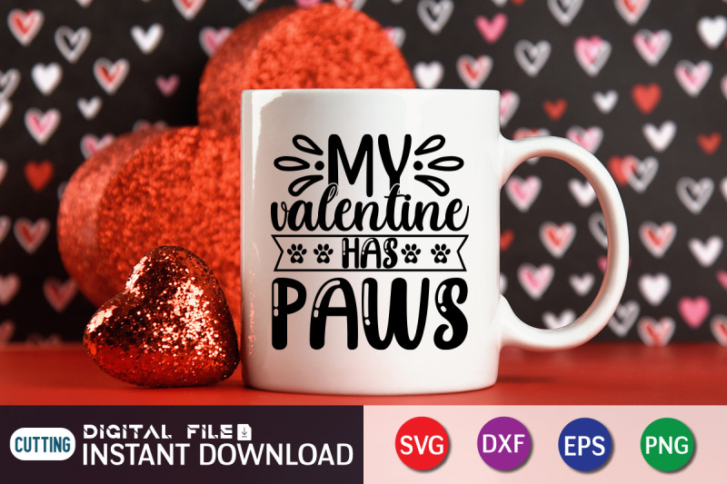 my-valentine-has-paws-svg