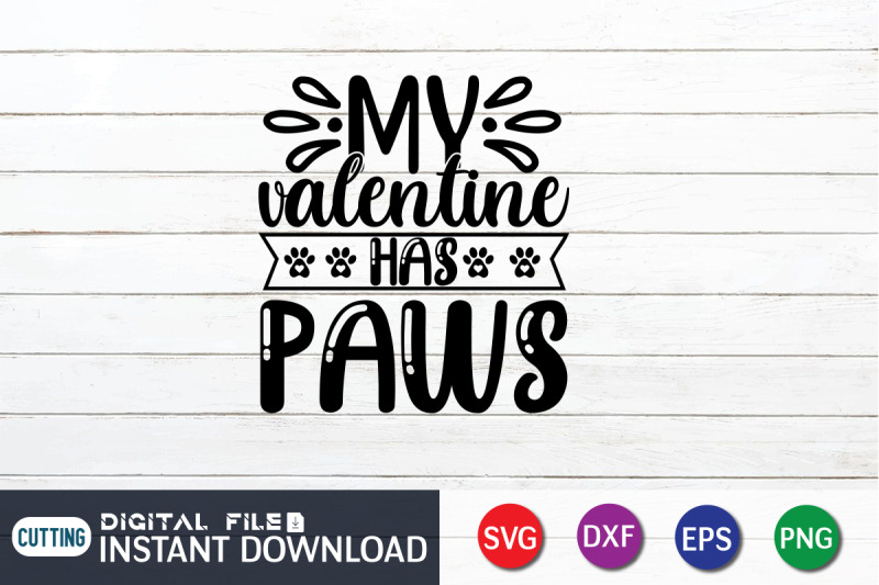 my-valentine-has-paws-svg