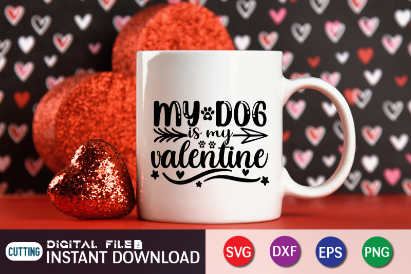 my-dog-is-my-valentine-svg