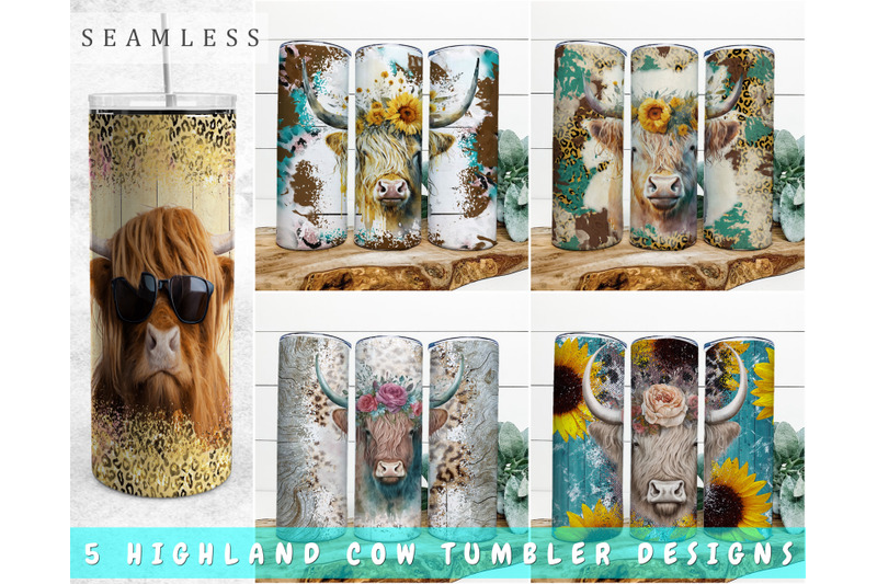 highland-cow-tumbler-sublimation-designs-bundle-20-oz-skinny-tumbler
