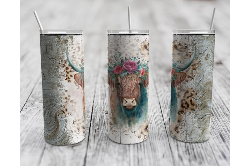 highland-cow-tumbler-sublimation-designs-bundle-20-oz-skinny-tumbler