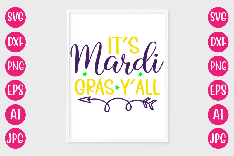 its-mardi-gras-yall-svg-design