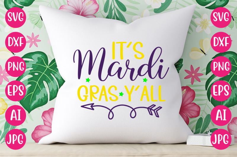 its-mardi-gras-yall-svg-design