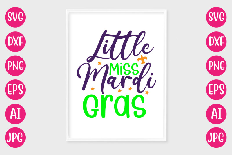 little-miss-mardi-gras-svg-design