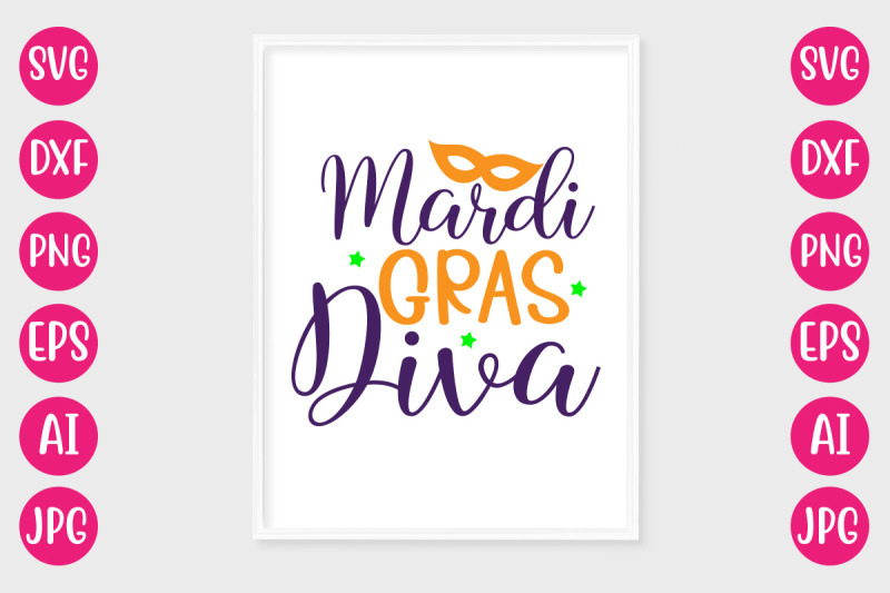 mardi-gras-diva-svg-design