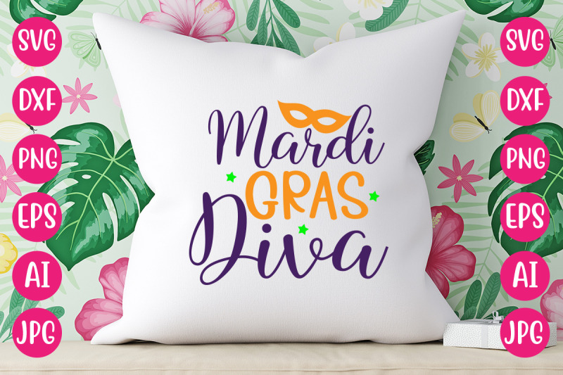 mardi-gras-diva-svg-design