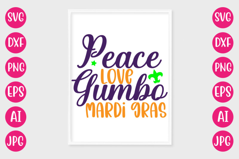 peace-love-gumbo-mardi-gras-svg-design