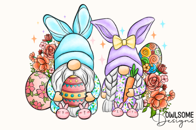 gnomes-couple-easter-day-png