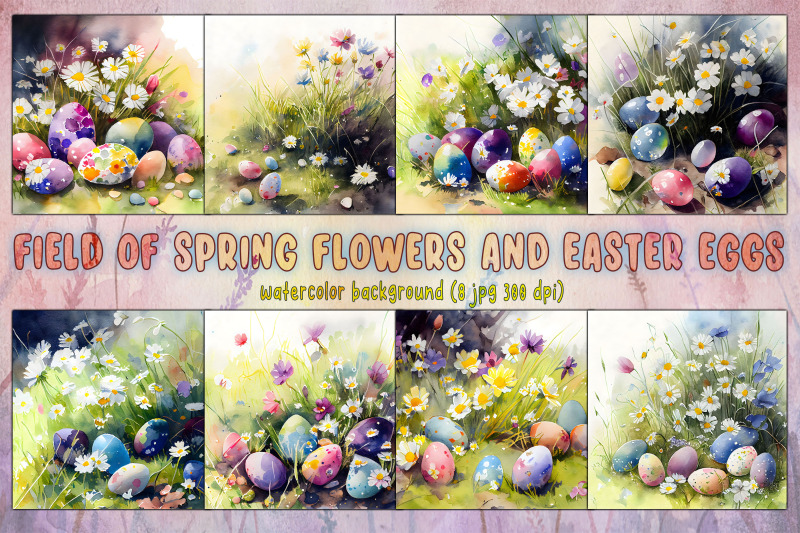 field-of-spring-flowers-and-easter-eggs